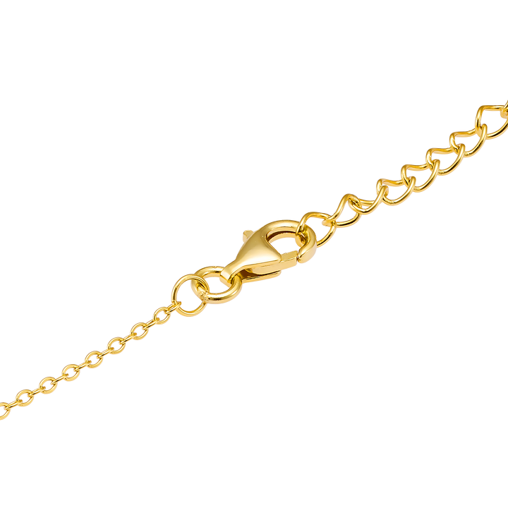 Lustre 14k Gold Vermeil Medallion Sun Necklace