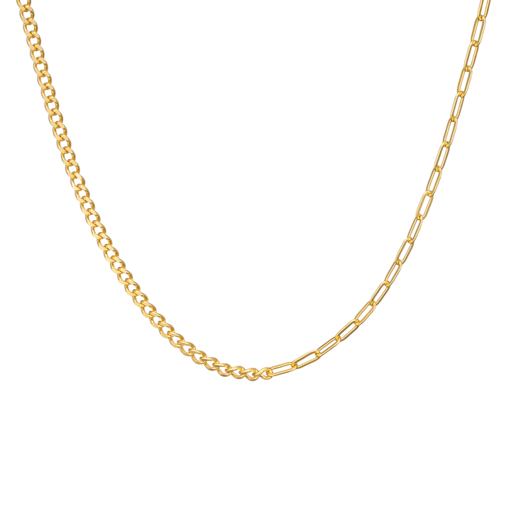 Icon 14k Gold Vermeil Alternate Chain Necklace