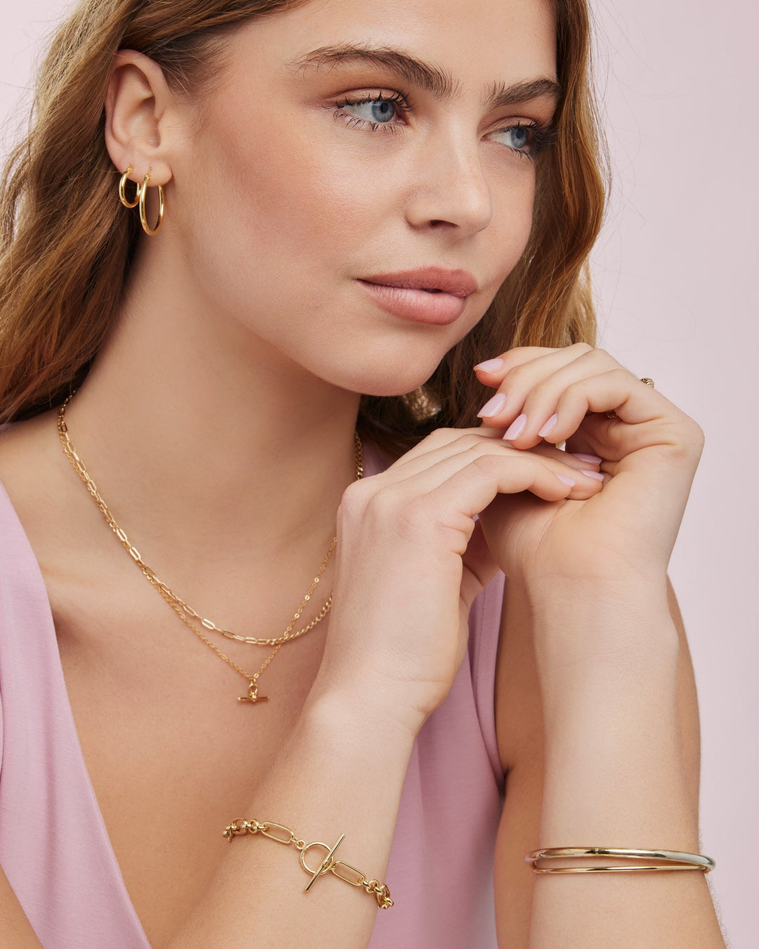 Icon 14k Gold Vermeil Alternate Chain Necklace