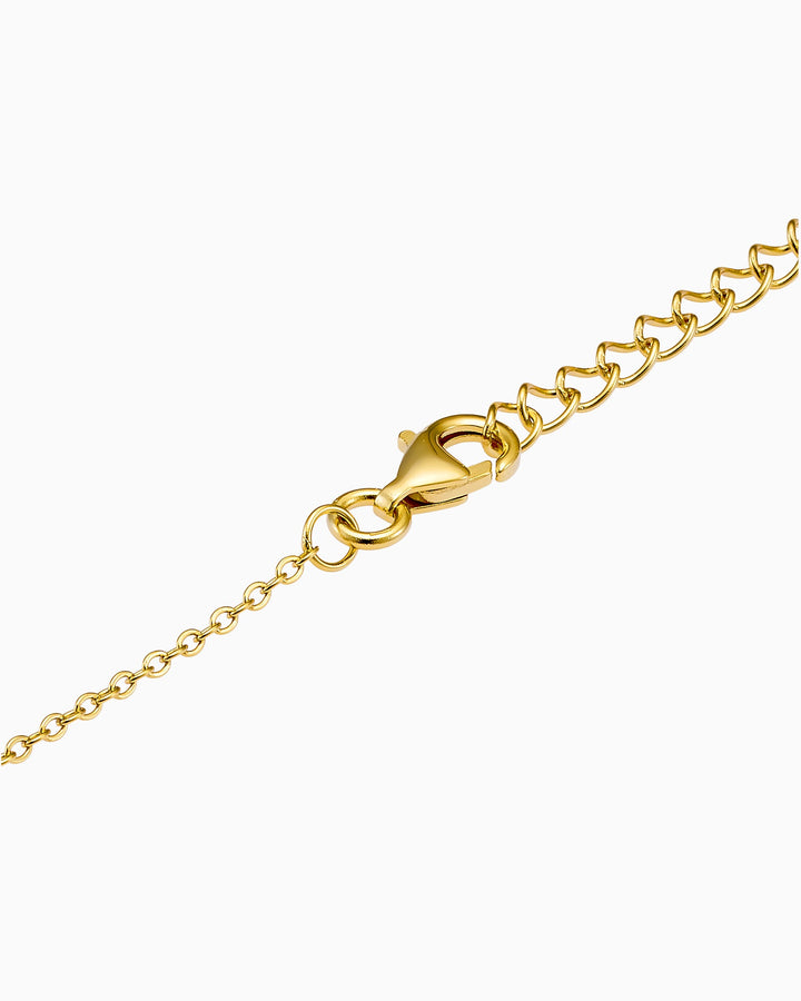Prism 14k Gold Vermeil Multistone Drop Necklace
