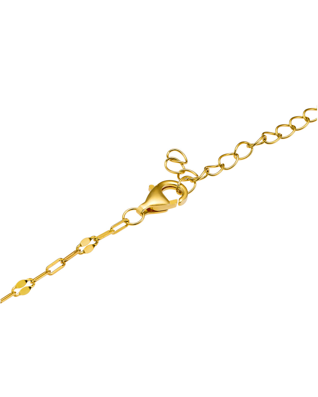 Imprint 14K Gold Vermeil Initial Cubic Zirconia Necklace