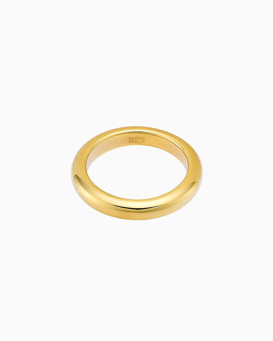 Icon 14k Gold Vermeil Plain Band Ring
