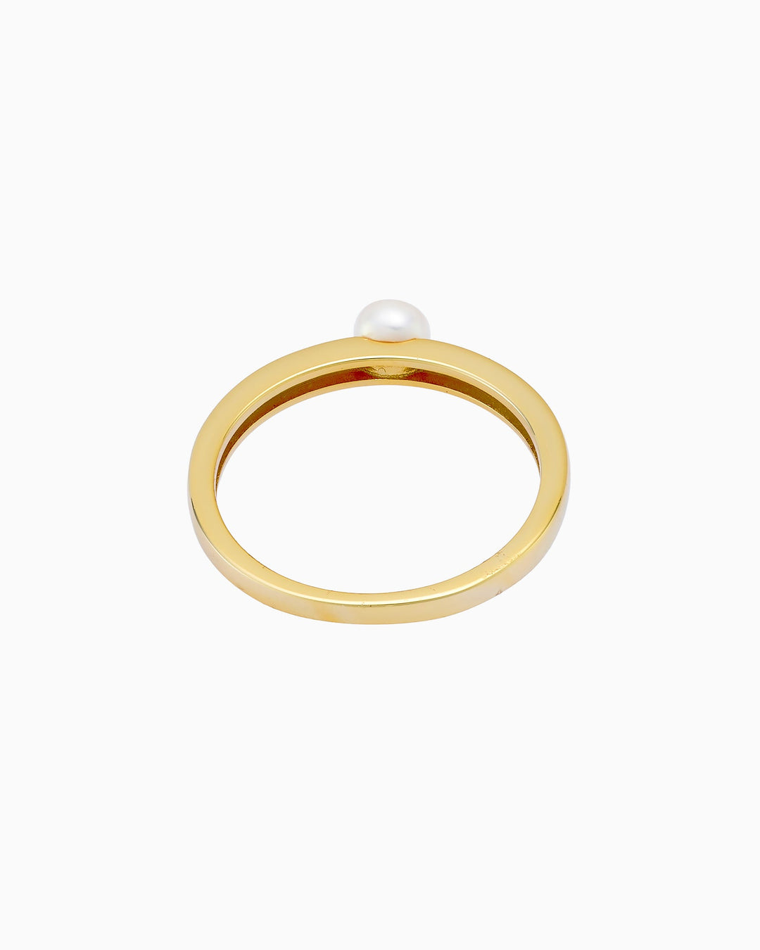 Perla 14k Gold Vermeil Pearl Ring