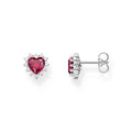Romantic Heart Ear Studs | The Jewellery Boutique Australia