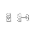 Ear studs with Silver HARIBO goldbear |The Jewellery Boutique Australia