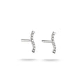 Stud earrings with zirconia | Jewellery Boutique Australia