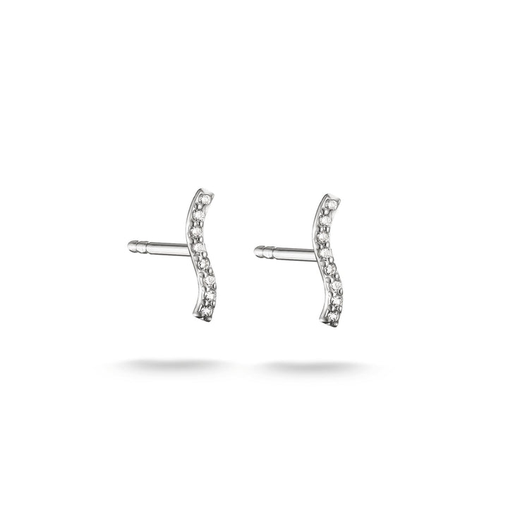 Stud earrings with zirconia | Jewellery Boutique Australia