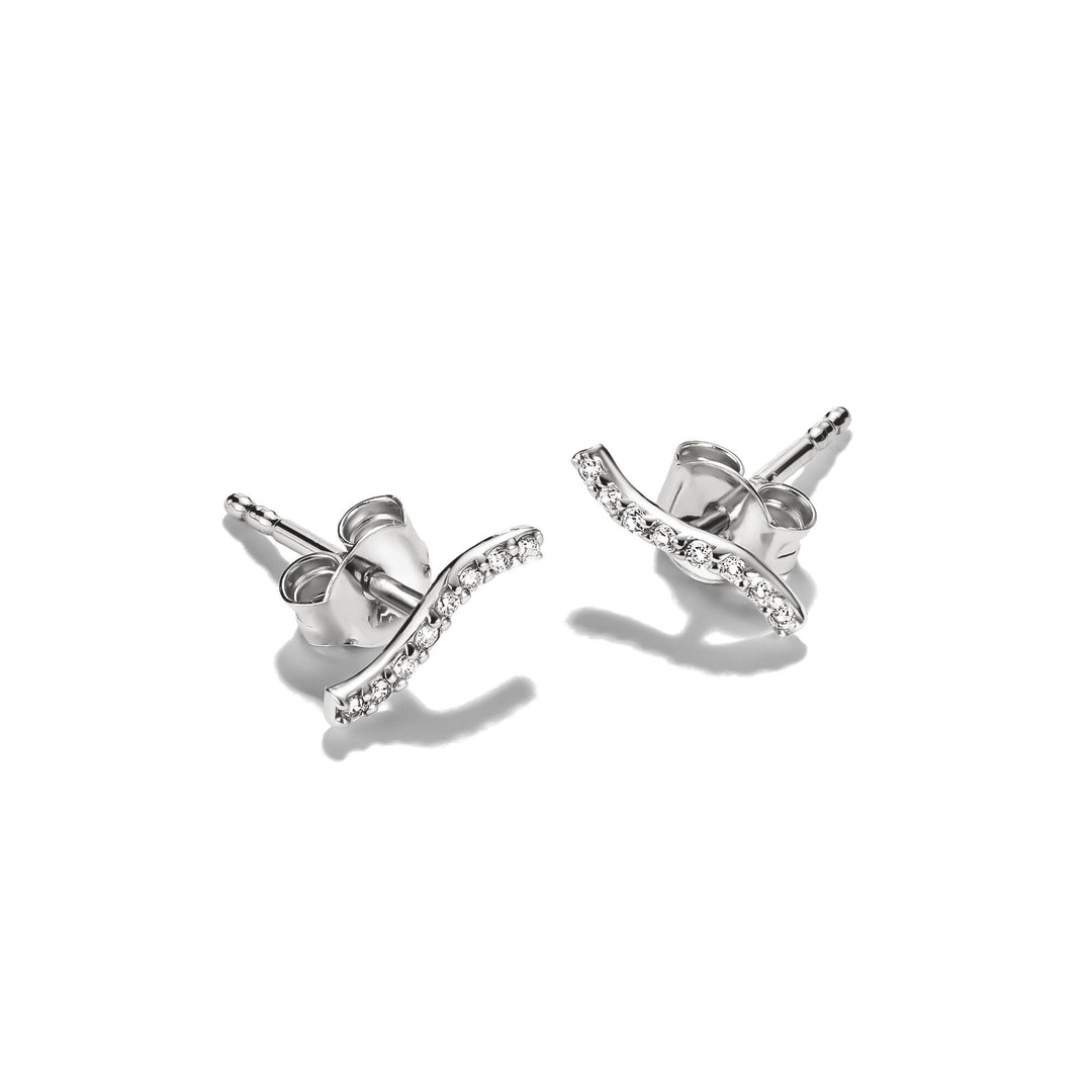 Stud earrings with zirconia | Jewellery Boutique Australia
