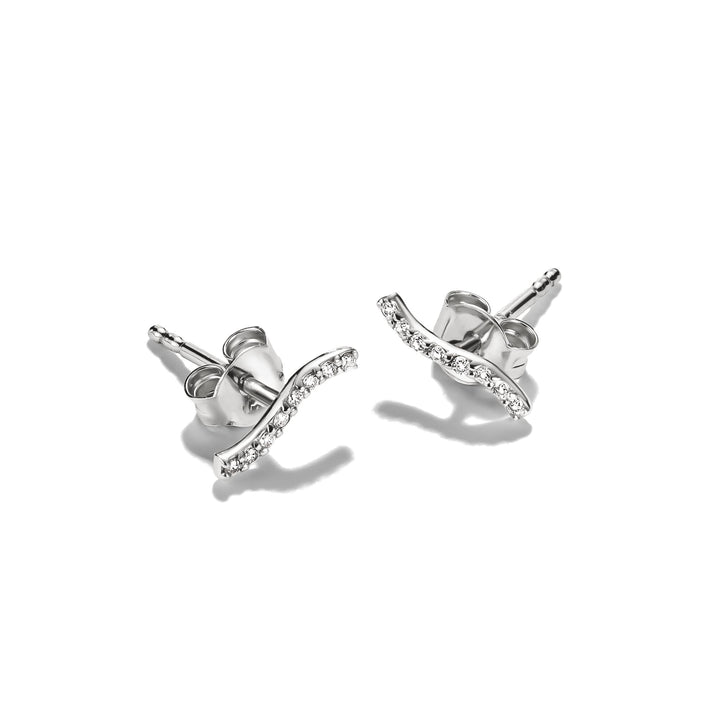 Stud earrings with zirconia | Jewellery Boutique Australia