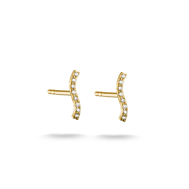 Stud earrings with zirconia | Jewellery Boutique Australia