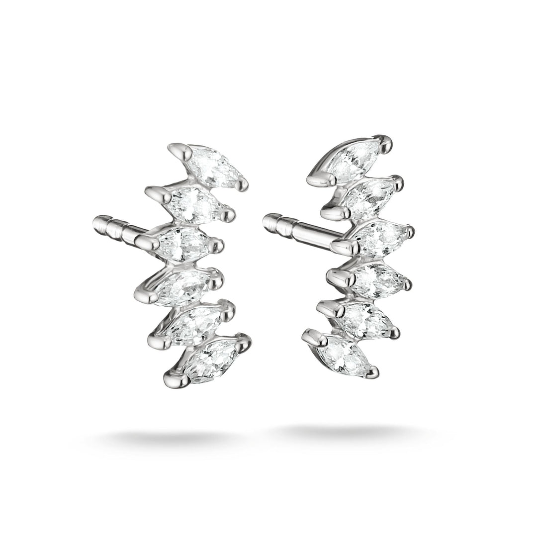 Stud earrings with zirconia | Jewellery Boutique Australia