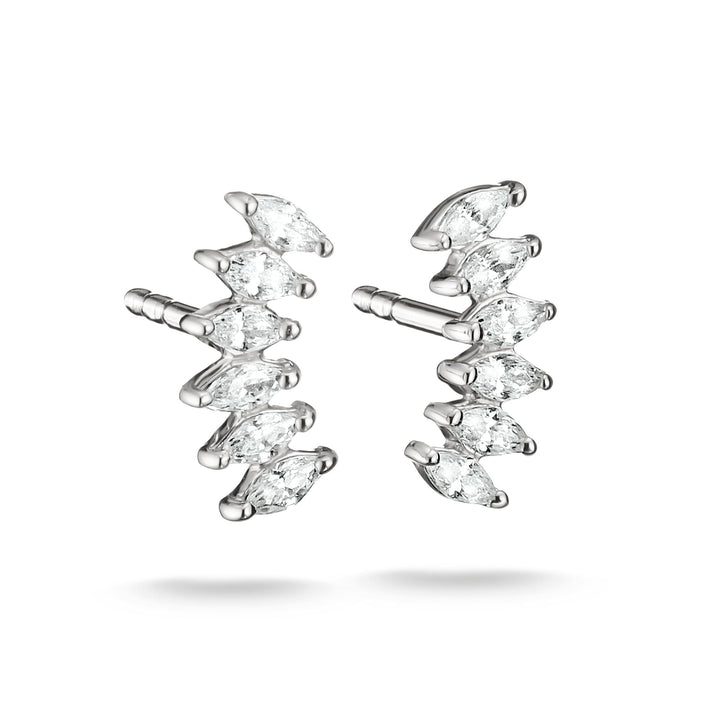 Stud earrings with zirconia | Jewellery Boutique Australia