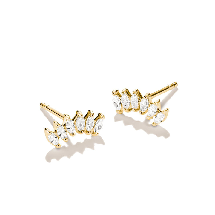 Stud earrings with zirconia | Jewellery Boutique Australia