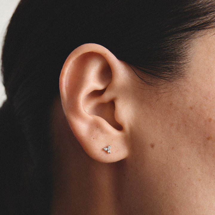 Stud earrings with zirconia | Jewellery Boutique Australia