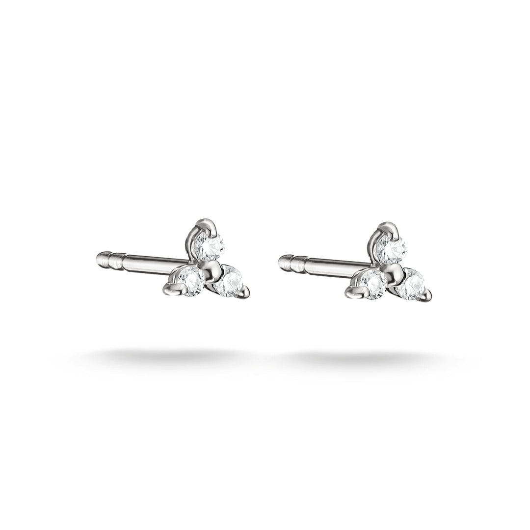 Stud earrings with zirconia | Jewellery Boutique Australia
