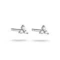 Stud earrings with zirconia | Jewellery Boutique Australia