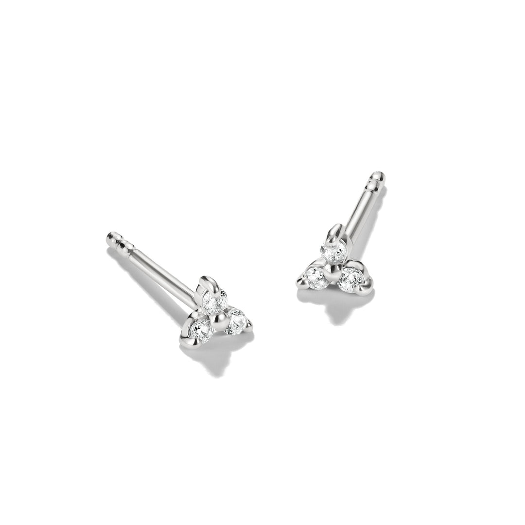 Stud earrings with zirconia | Jewellery Boutique Australia