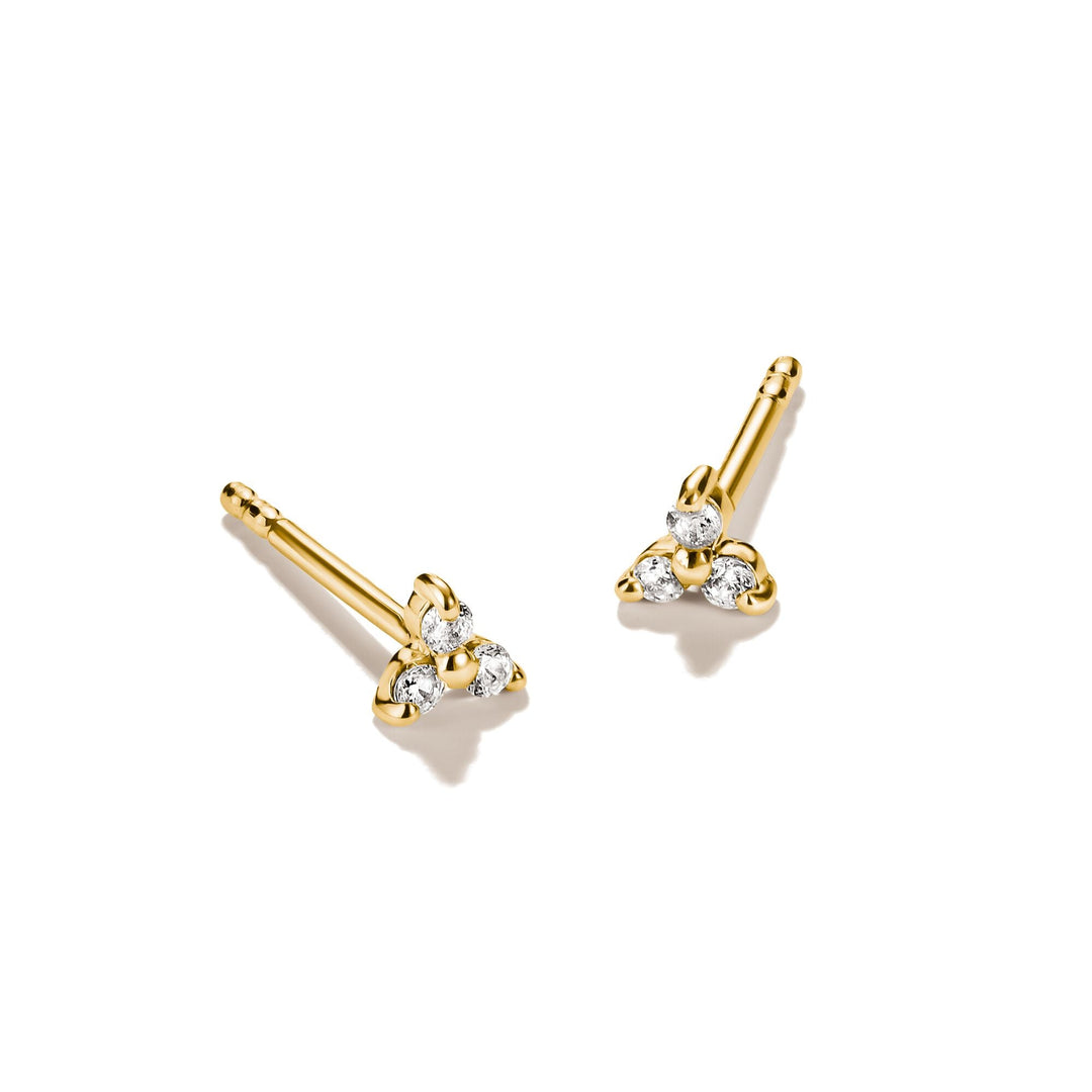 Stud earrings with zirconia | Jewellery Boutique Australia