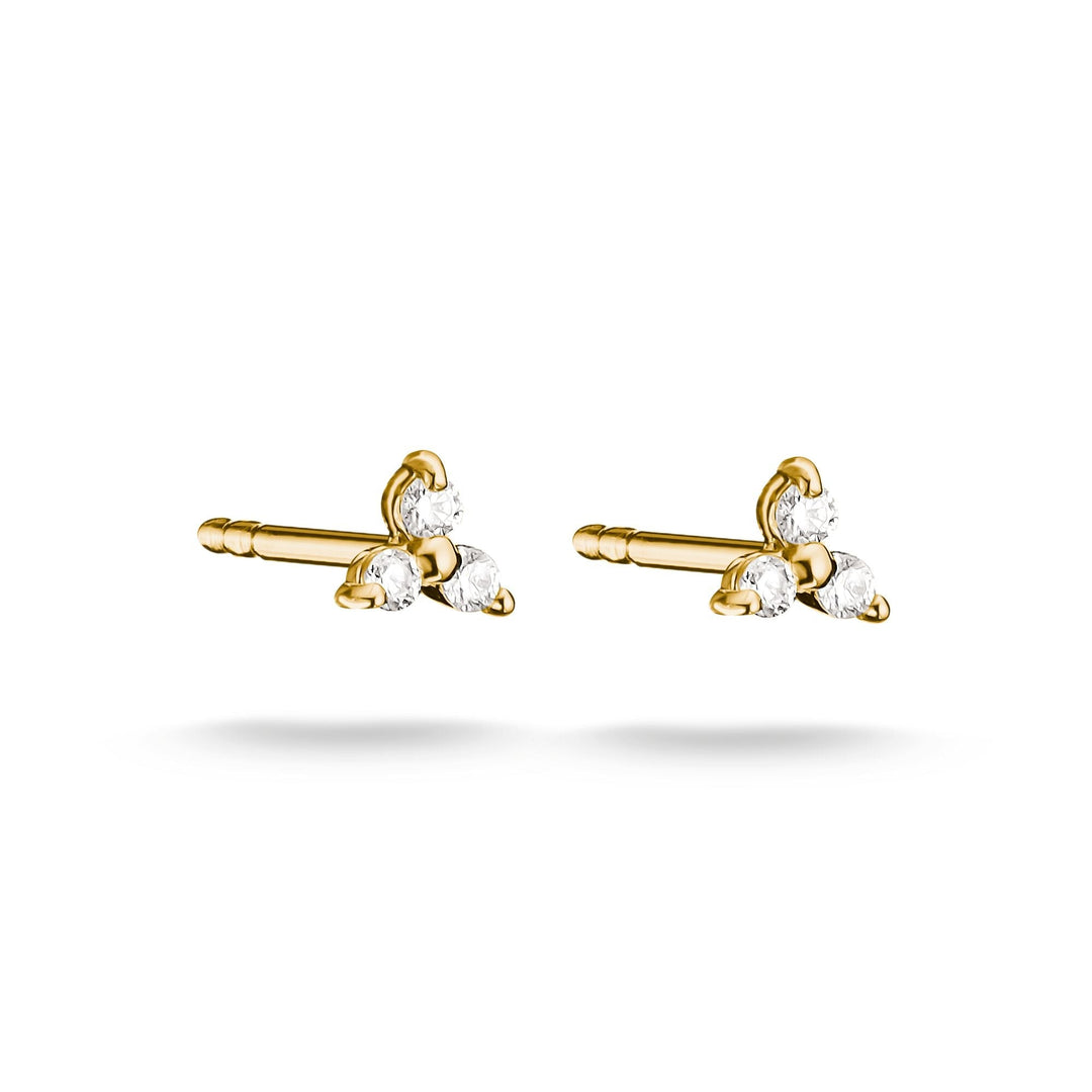 Stud earrings with zirconia | Jewellery Boutique Australia