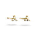 Stud earrings with zirconia | Jewellery Boutique Australia