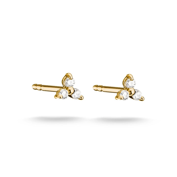Stud earrings with zirconia | Jewellery Boutique Australia