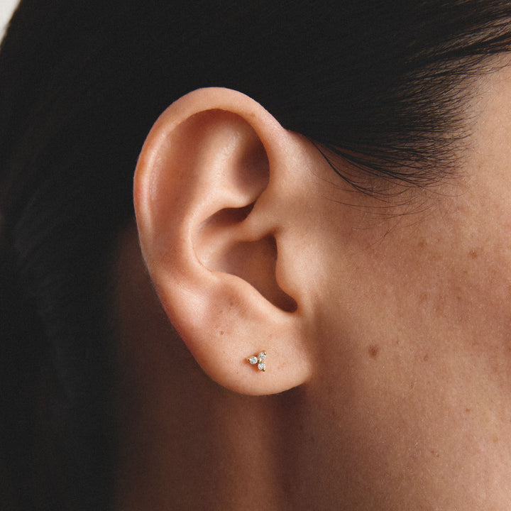 Stud earrings with zirconia | Jewellery Boutique Australia