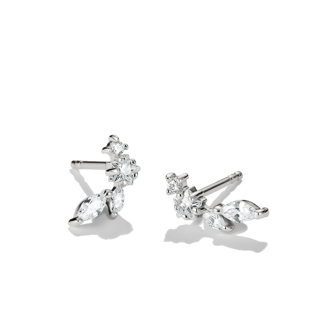 Stud earrings with zirconia | Jewellery Boutique Australia