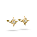 Stud earrings star with zirconia | Jewellery Boutique Australia