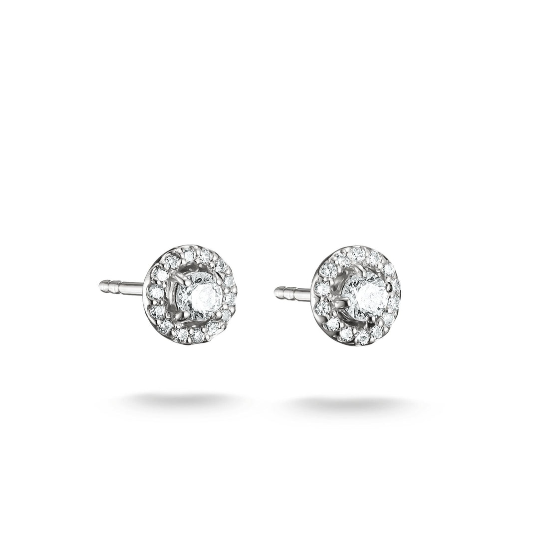 Stud earrings with brilliant-cut zirconia | Jewellery Boutique Australia