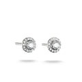 Stud earrings with brilliant-cut zirconia | Jewellery Boutique Australia