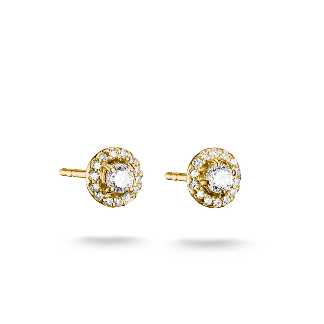 Stud earrings with brilliant-cut zirconia | Jewellery Boutique Australia