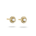 Stud earrings with brilliant-cut zirconia | Jewellery Boutique Australia