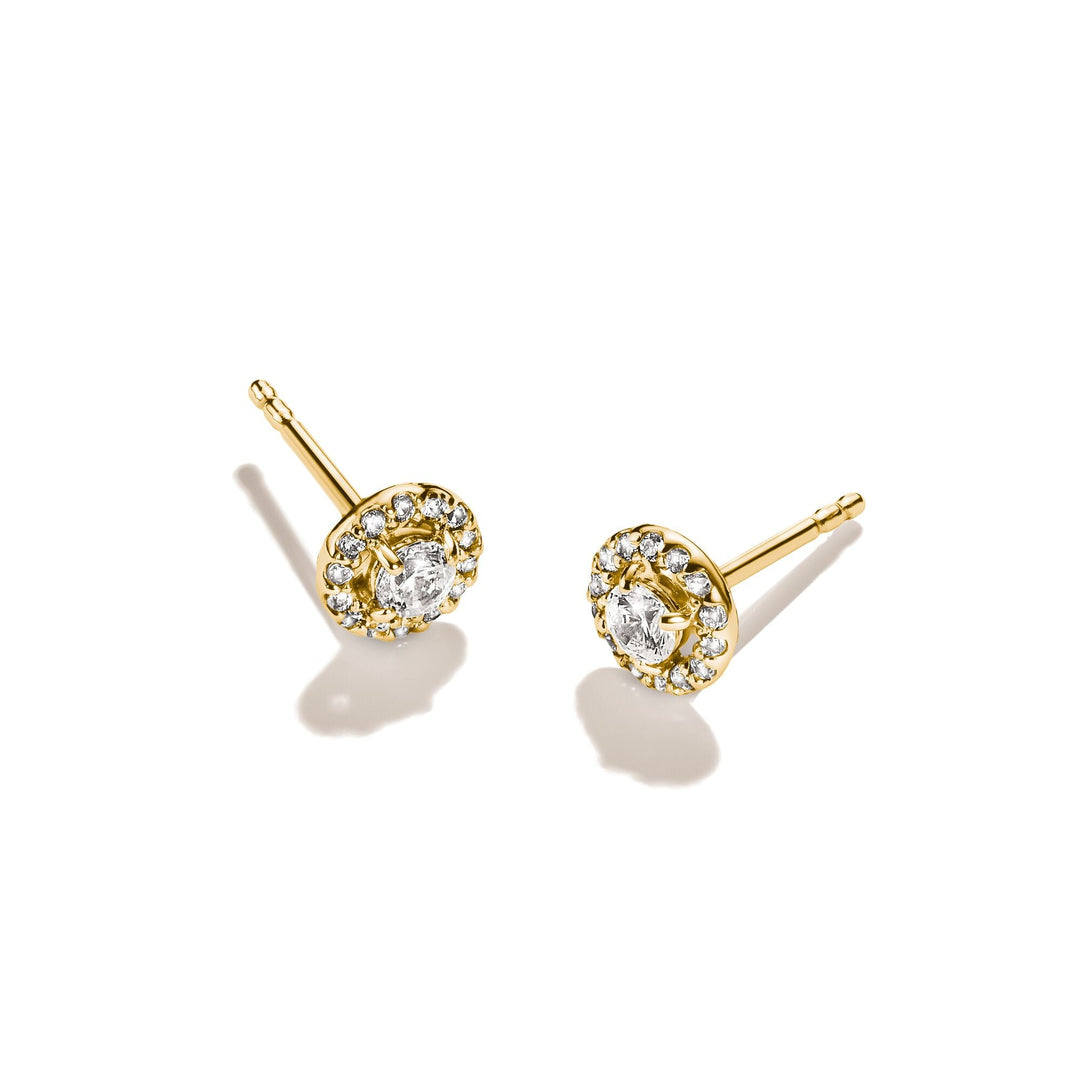 Stud earrings with brilliant-cut zirconia | Jewellery Boutique Australia