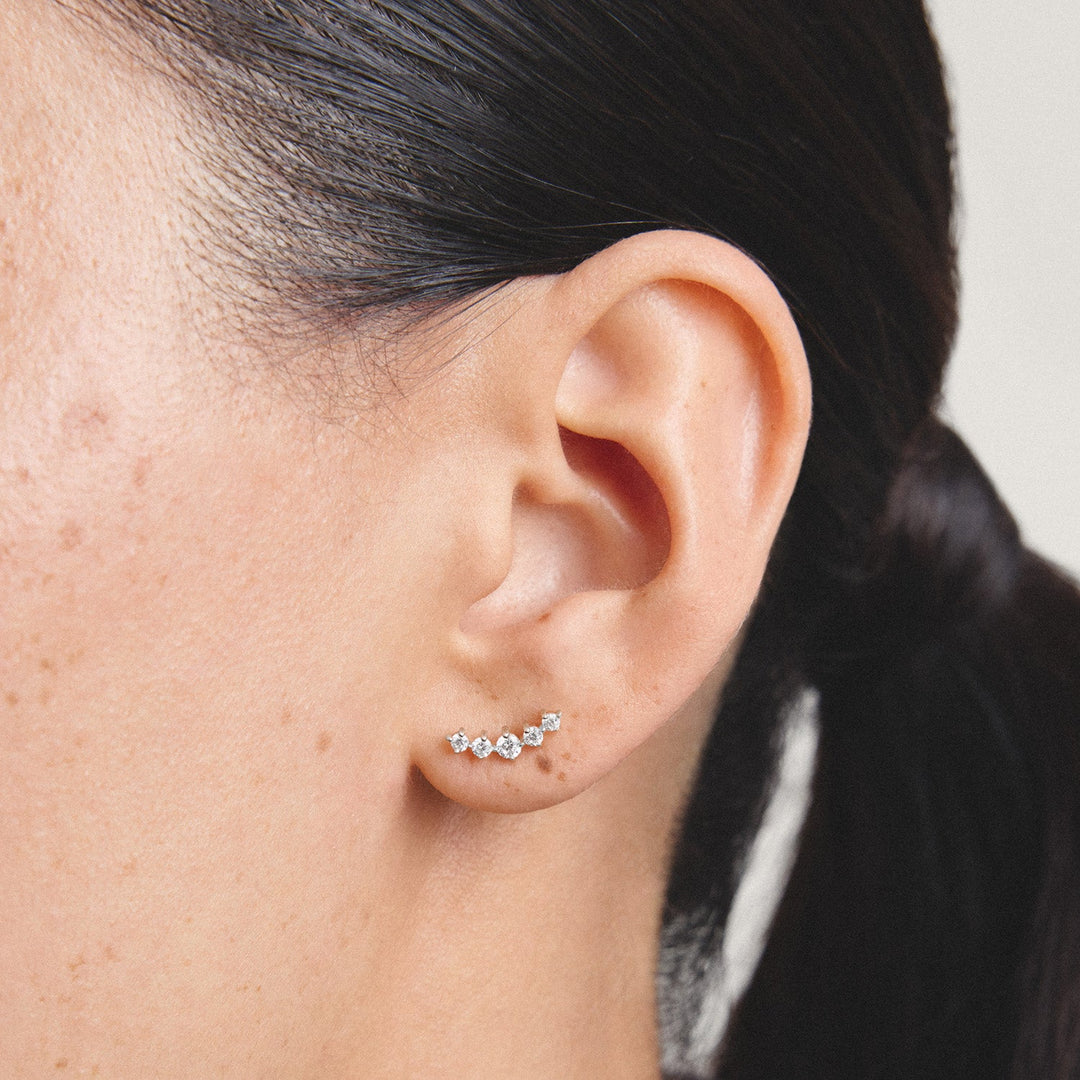 Stud earrings with zirconia | Jewellery Boutique Australia