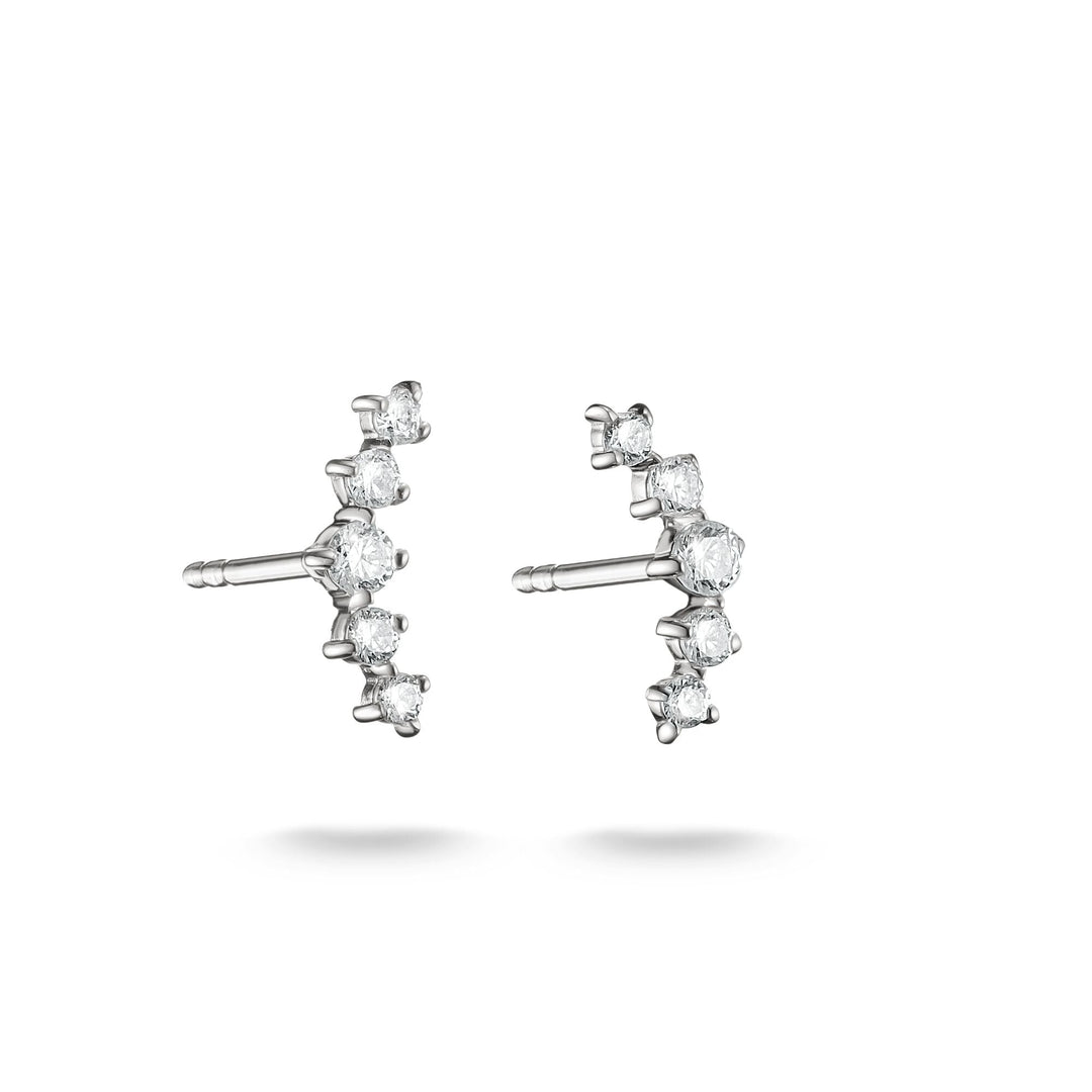 Stud earrings with zirconia | Jewellery Boutique Australia