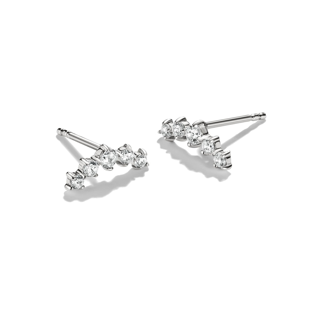 Stud earrings with zirconia | Jewellery Boutique Australia