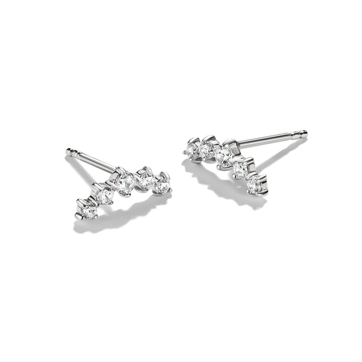 Stud earrings with zirconia | Jewellery Boutique Australia