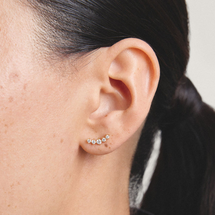 Stud earrings with zirconia | Jewellery Boutique Australia