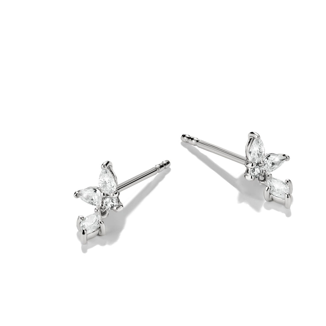 Stud earrings with zirconia | Jewellery Boutique Australia