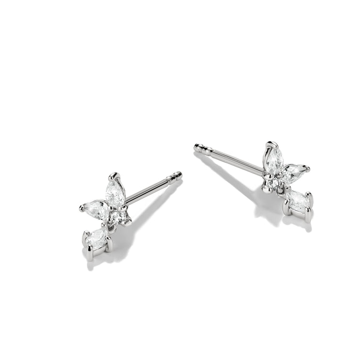 Stud earrings with zirconia | Jewellery Boutique Australia