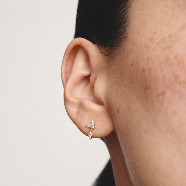 Stud earrings with zirconia | Jewellery Boutique Australia