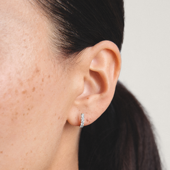 Stud earrings with zirconia | Jewellery Boutique Australia