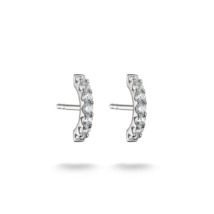Stud earrings with zirconia | Jewellery Boutique Australia
