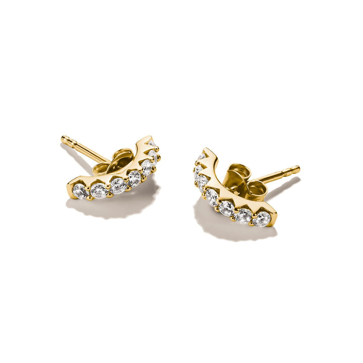 Stud earrings with zirconia | Jewellery Boutique Australia