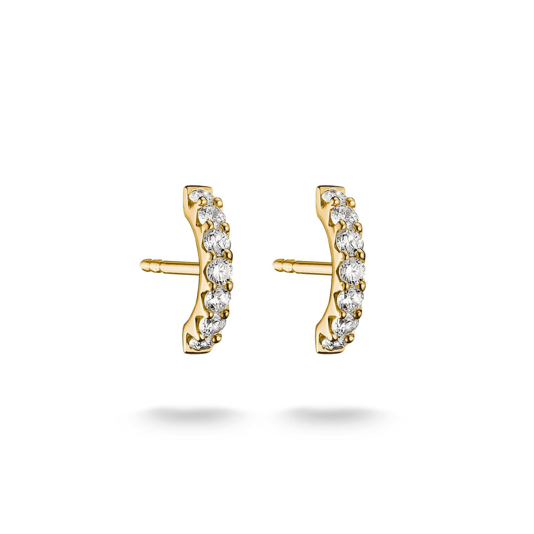 Stud earrings with zirconia | Jewellery Boutique Australia