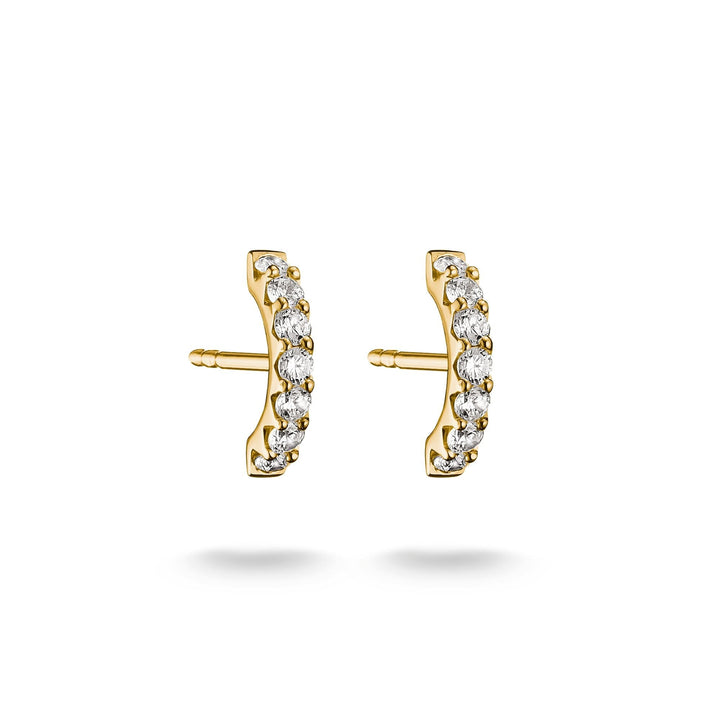 Stud earrings with zirconia | Jewellery Boutique Australia