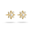 Stud earrings star with zirconia | Jewellery Boutique Australia