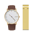Jag Chadstone Dark Brown Leather 42mm Watch