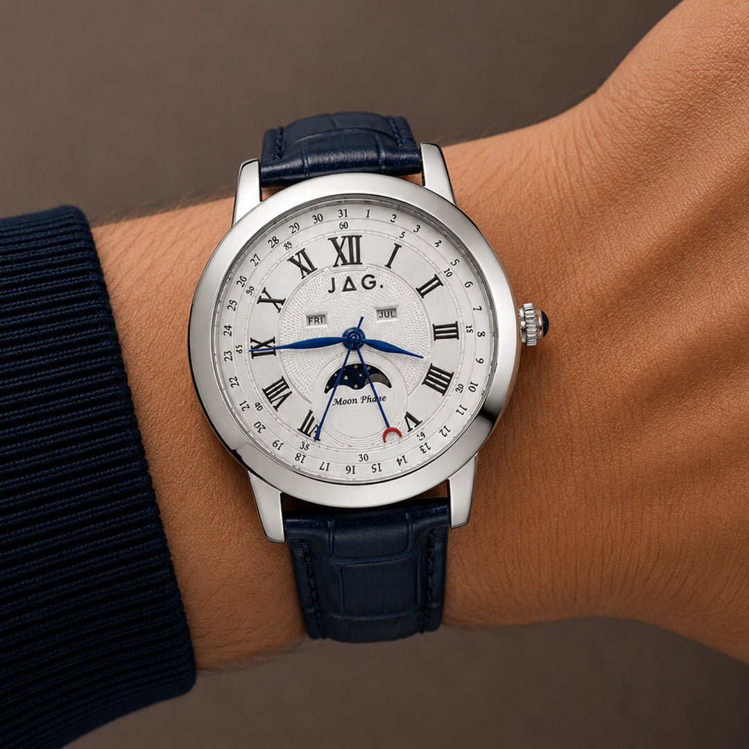 Mosman Silver Stainless Steel 42mm Watch