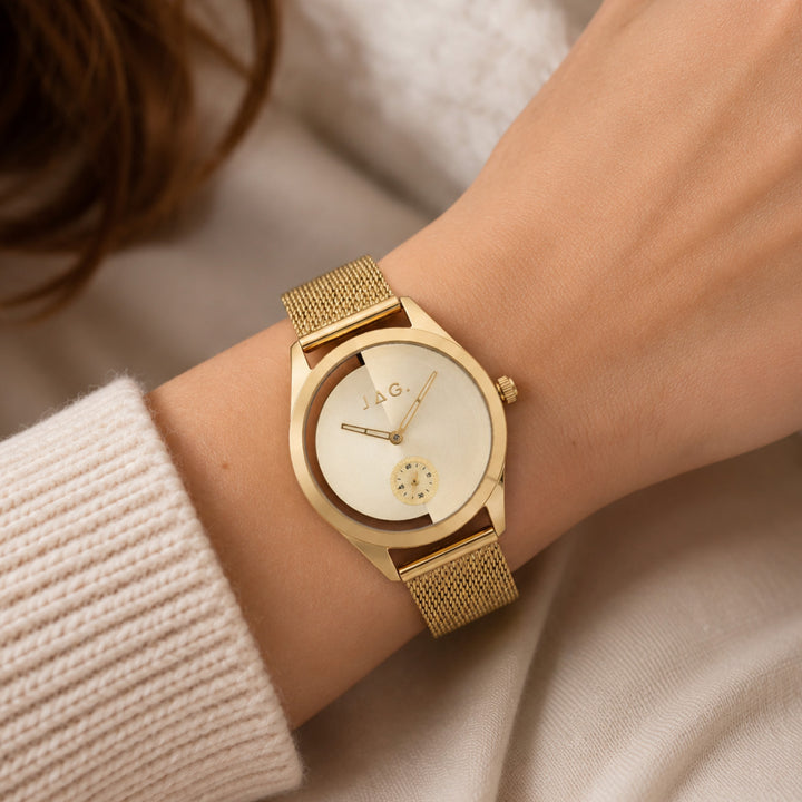 Jag Harrow Gold Stainless Steel 36mm Watch